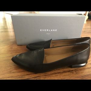 Everlane The Boss Flat Italian Leather flats 8.5